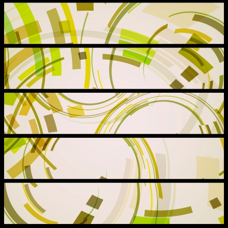 Abstract banner for your design のイラスト素材