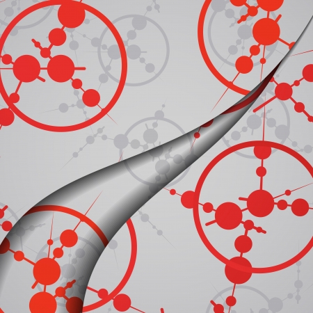 Dna colorful illustrationのイラスト素材