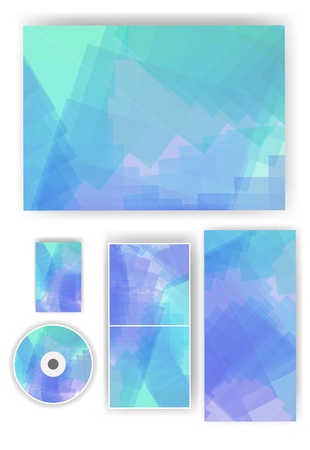 Stationery set for your designのイラスト素材