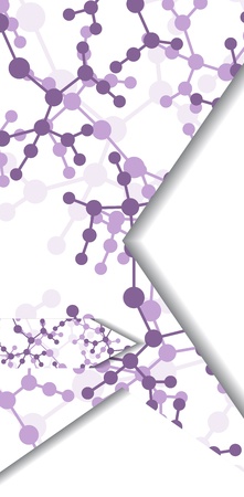Dna colorful illustrationのイラスト素材