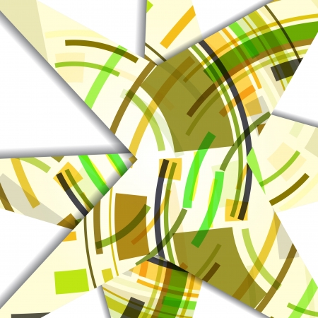 Abstract colorful illustrationのイラスト素材