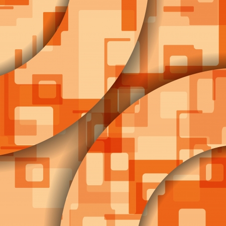 Abstract geometric shape illustration, colorful digital composition.のイラスト素材