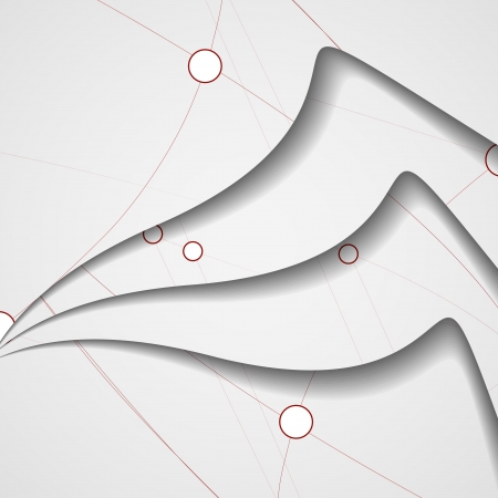 Circuit board illustration, digital composition.のイラスト素材