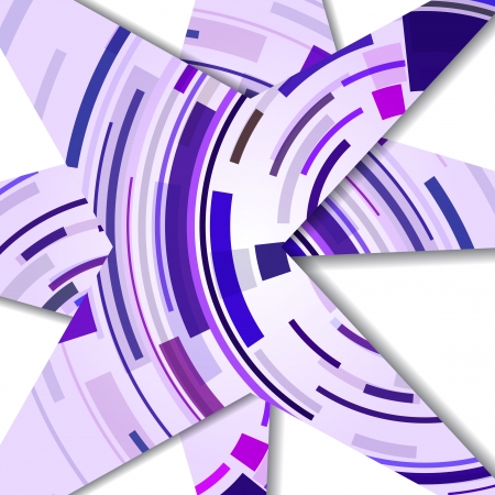 Abstract illustration, colorful digital composition.のイラスト素材