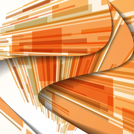 Abstract illustration, colorful digital composition.のイラスト素材