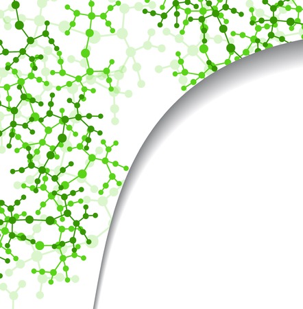 Dna colorful illustration, digital composition.のイラスト素材