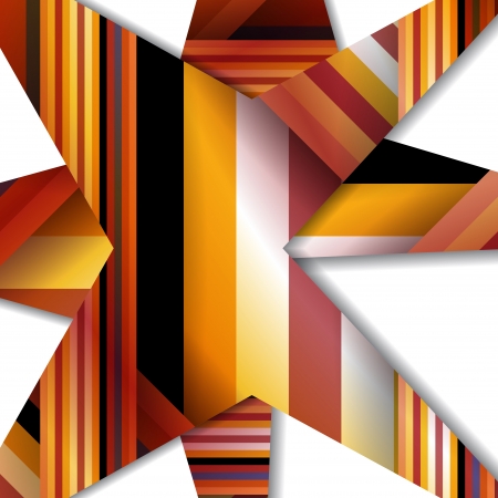 Abstract illustration, colorful digital composition.のイラスト素材