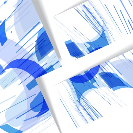 Abstract pattern of lines, colorful digital illustration.のイラスト素材