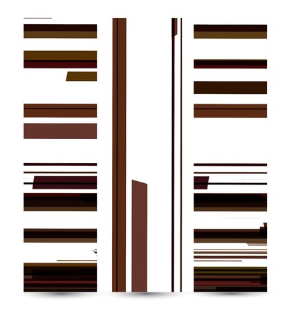 Abstract banner for your design, colorful digital Illustration.のイラスト素材