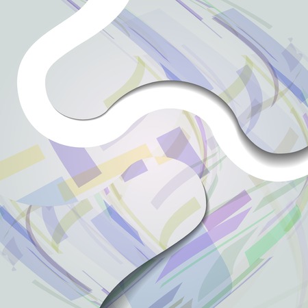 Abstract illustration, colorful digital composition.のイラスト素材