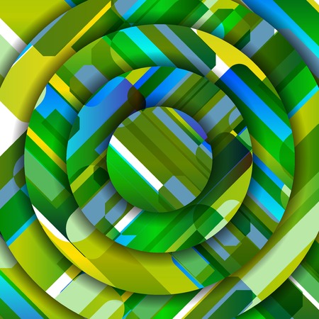 Abstract composition illustrationのイラスト素材