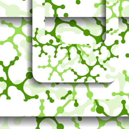 Dna colorful illustrationのイラスト素材