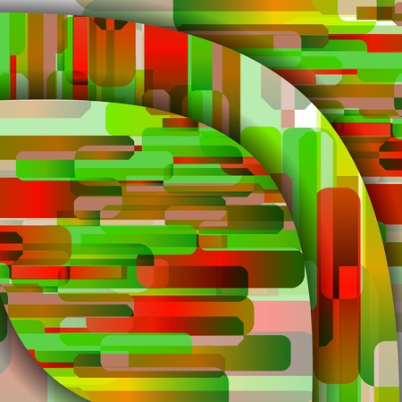 Abstract colorful illustrationのイラスト素材