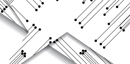 Circuit board illustrationのイラスト素材