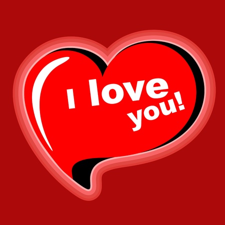 Valentine day heartのイラスト素材