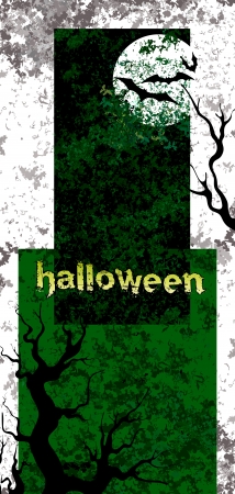 Halloween card のイラスト素材