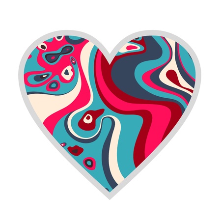 Valentine day heart のイラスト素材