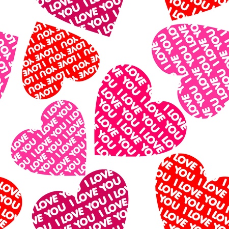 Seamless valentine background 
