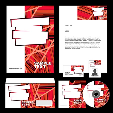 business identityのイラスト素材