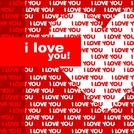 Valentine day card のイラスト素材