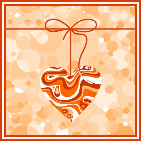 Valentines day cardのイラスト素材