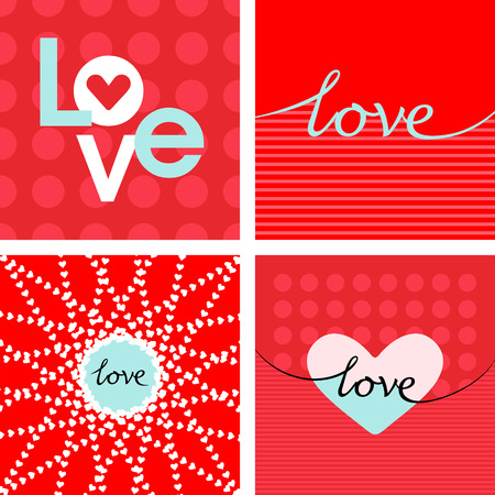 Valentines day cardsのイラスト素材