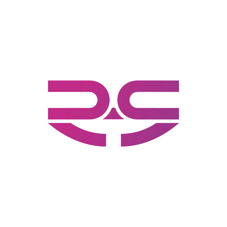 Vector Letter R Logo Icon Design Template Elements.のイラスト素材