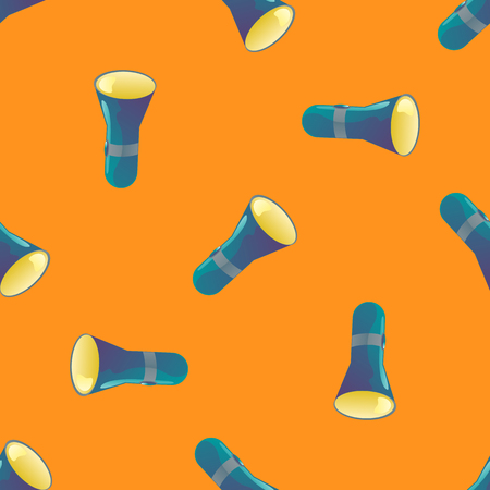 Flashlight seamless pattern vector illustrationのイラスト素材