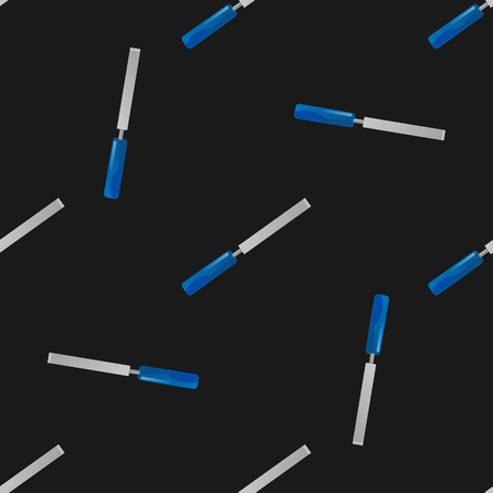 Chisel seamless pattern vector illustrationのイラスト素材