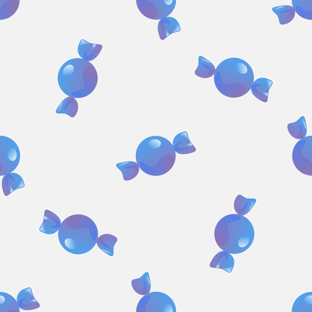 Candy seamless pattern vector illustrationのイラスト素材