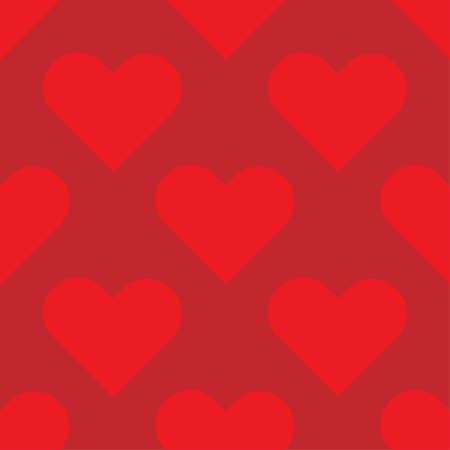 seamless pattern of heart vector illustrationのイラスト素材