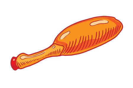 squeaker toy for dog vector illustrationのイラスト素材