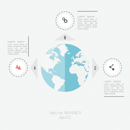 Abstract digital illustration Infographic. Vector illustration can be used for workflow layout, diagram, number options, web design.のイラスト素材