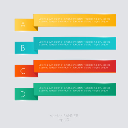 Vector colorful info graphics for your business presentations.のイラスト素材