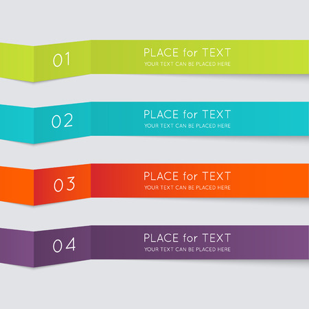 Vector colorful info graphics for your business presentations. のイラスト素材