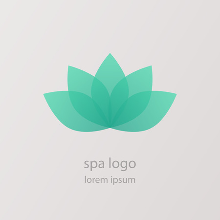 Health & SPA creative idea. Asian culture concept symbol icon.のイラスト素材