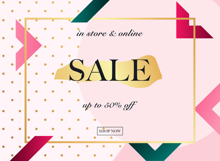 Sale Banner. Poster, Flyer, Vector. Slices of watermelon on a background.のイラスト素材