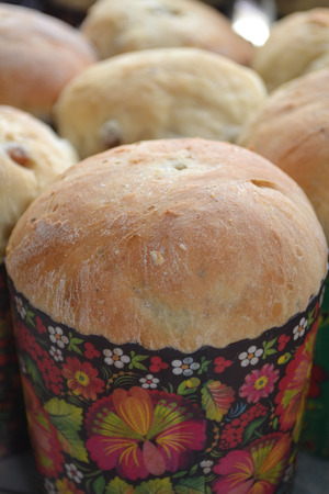 Easter oven, bake Passover,  feast of Easter, family holiday, Paper blank, white cream, sweet cream, suitable dough, beautiful Pasco, sweet pastries, traditions of people, photography easetの写真素材