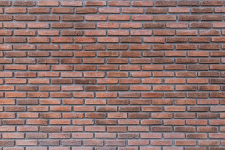 Beautiful brick walls that are not plastered background and texture. Background of old vintage brick...