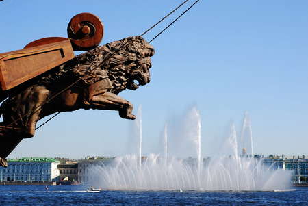 Old ship at Nevaの写真素材