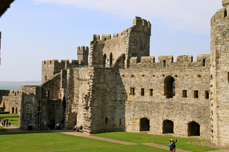 old castles around england full of historyの写真素材
