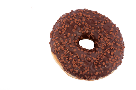 Doughnut with frosting.の写真素材