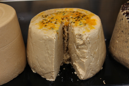 Arabic halva sweetmeat of sesame oil and nutsの写真素材