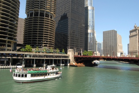 Downtown Chicago, Illinoisのeditorial素材