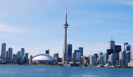 Toronto Skyline, Canada のeditorial素材