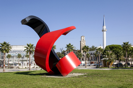 KAVAJE, ALBANIA - OCTOBER 2016: A newly established city in Albaniaのeditorial素材