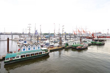 HAMBURG, GERMANY - MAY 2019 Hamburg Harbor 0377のeditorial素材