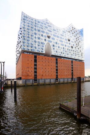 HAMBURG, GERMANY - MAY 2019 Hamburg Elbphilharmonie 0284のeditorial素材