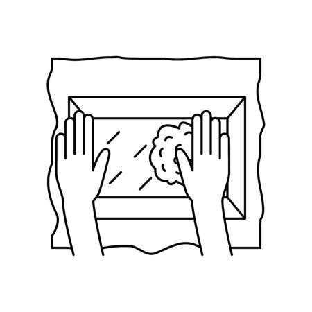 Hand paper making process icon set vectorのイラスト素材