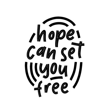 Lettering hand drawn quote inspirational vector phraseのイラスト素材